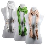 Scarves - Abstract Charms- Jersey Knit