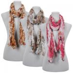 Scarves - Crinkle Floral 2123