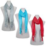 Scarves - Striped Metallic 3116