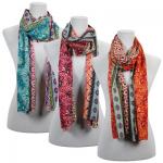 Scarves - Bohemian Print Paisley 023