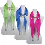 Scarves - Pearl Drop - Chiffon