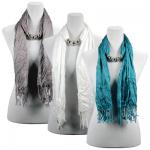 Scarves - Multi Ring Pendant 06