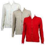 Diamond Zipper Knit Sweater