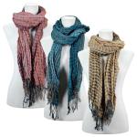 Scarves - Crinkle Checkered 648