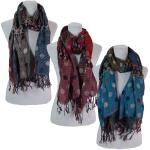 Scarves - Flowers and Dots 8138