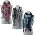 Scarves - Scalloped Floral  2065