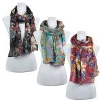 Scarves - Abstract Floral 3138