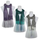 Scarves - Sequined Leopard 3139