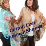 Cotton Feel Shawls