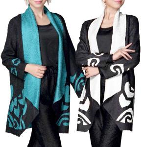 Wholesale 2513 - Modern Abstract Cardigan