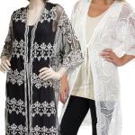 1C12, 9036, & 9312 - Vintage Lace Kimonos