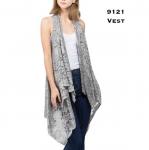 9121 - Lace Design Vests
