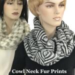 3118 - Faux Fur Cowl Neck Scarves