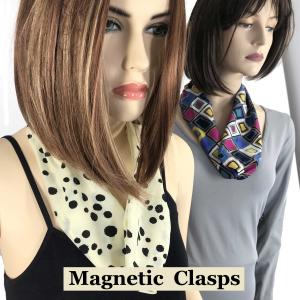 Wholesale 3139 SatinMagnetic Clasp Scarves