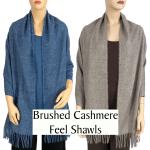 3194 - Brushed Cashmere Feel Shawls