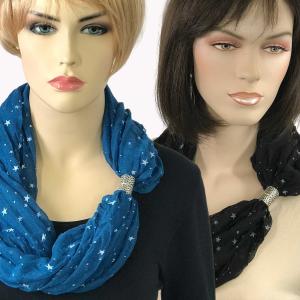 Wholesale Starry Scarves <p> Magnetic Clasps