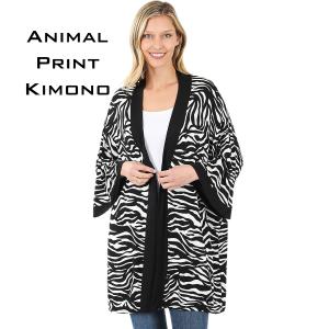 Wholesale 43051 - Animal Print Kimonos