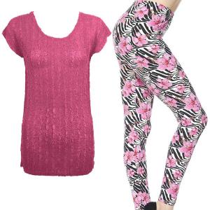 Wholesale 3460 <p> Sets- Georgette Tunic with Leggings