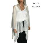 1C15 - Lightweight Knit Ruanas