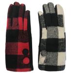 3729 - Buffalo Plaid Gloves