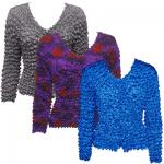Gourmet Popcorn - Collarless Cardigan