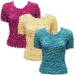 Embroidered Deluxe Short Sleeve Popcorn