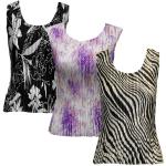 Satin Mini Pleats - Sleeveless