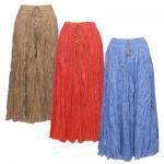 Skirts - Long Cotton Broomstick Solids