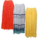 Skirts - Long Cotton Broomstick with Pocket