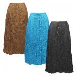 Skirts - Mid-Length Rayon Broomstick