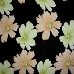Awesome Outfits - Georgette Hibiscus Peach-Green