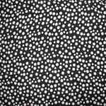 Awesome Outfits-Georgette Polka Dot Black-White