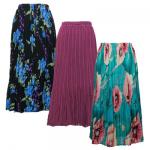 Skirts - Georgette Mini Pleat - Ankle Length