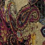 Magic Crush Satin - Paisley Plaid Magenta