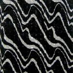 Magic Crush Satin - Ribbon Black-White