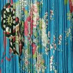 Mini Pleat Satin - China Teal