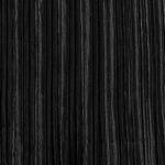Mini Pleat Satin - Solid Black