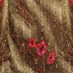 Magic Crush Satin - Marble Floral - Taupe