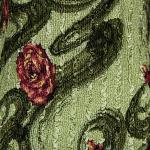 Magic Crush Satin - Multi Green Floral