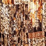 Mini Pleat Satin - Multi Animal Floral