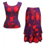 Sets Satin Mini Pleat - Sleeveless