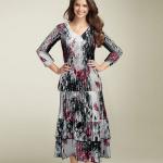 Sets Satin Mini Pleat - Three Quarter Sleeve
