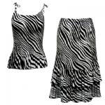 Sets Satin Mini Pleat - Spaghetti Tank