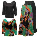 Sets Magic Crush Satin - Three Quarter / Skirt