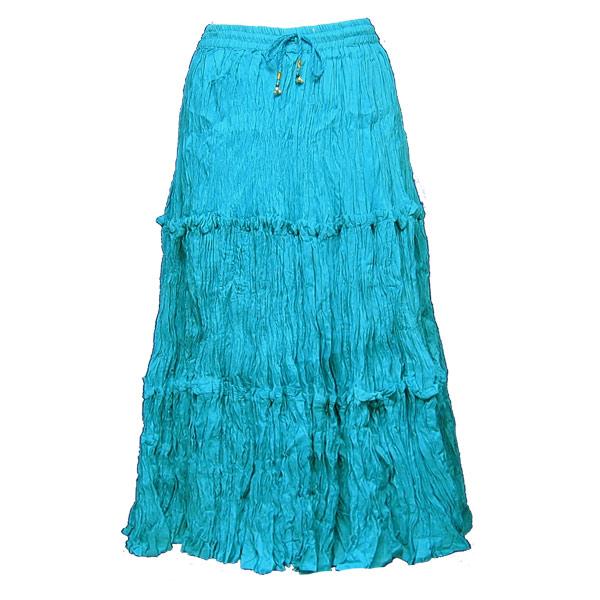 WholesaleSkirts Cotton Three Tier Broomstick 500 & 529