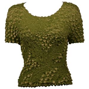 1115 - Pinpoint Coin - Short Sleeve Olive - One Size Fits Most