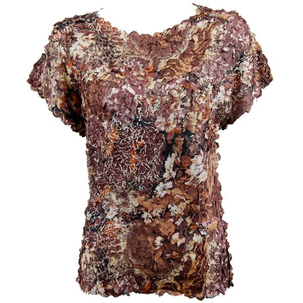 Petal Shirts - Cap Sleeve Floral Jungle - One Size Fits Most