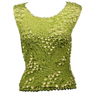 1158 - Pinpoint Coin - Sleeveless Leaf Green - One Size Fits Most