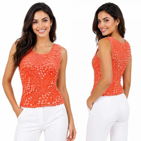 wholesale 1158 - Pinpoint Coin - Sleeveless Salmon - One Size Fits Most