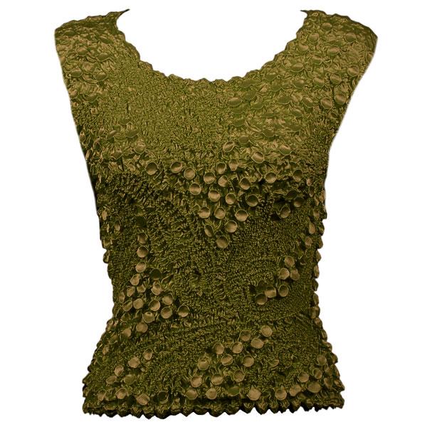 Wholesale 1158 - Pinpoint Coin - Sleeveless Olive - One Size Fits Most